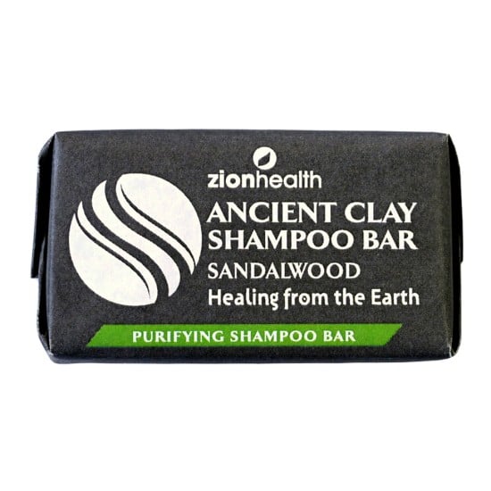 Ancient Clay Shampoo Bar - Sandalwood 1 oz | ADAMA Minerals